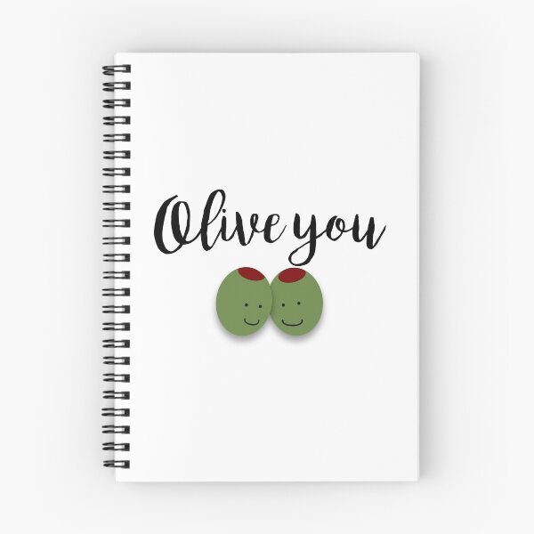 Item preview, Valentines Day - Olive you designed and sold by doodle189.