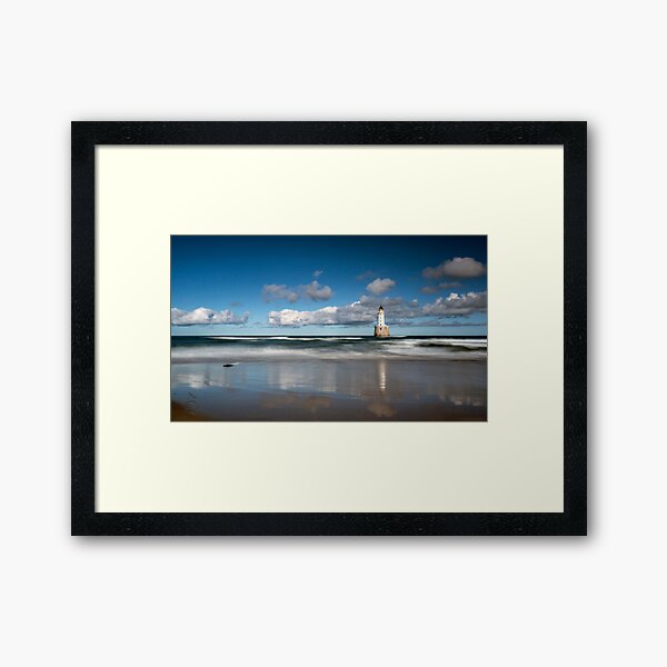 Rattray Head Lighthouse Framed Art Print