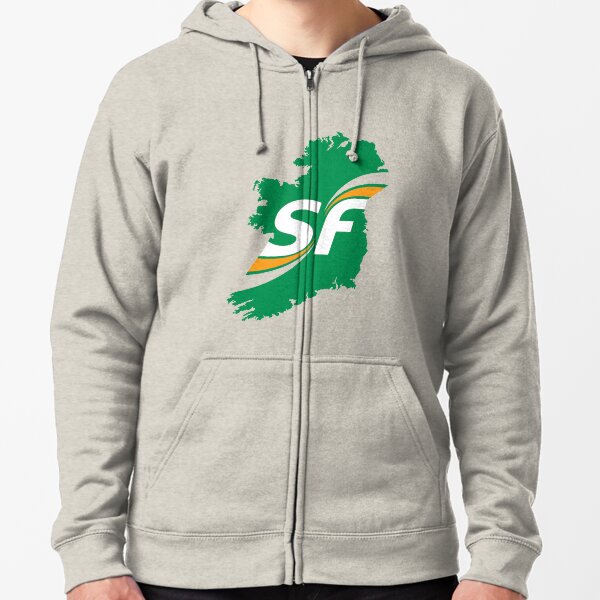 Sinn Fein Logo Zipped Hoodie