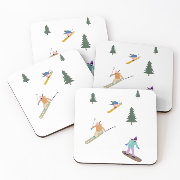 Item preview, happy skiers designed and sold by Carmelagaminde.
