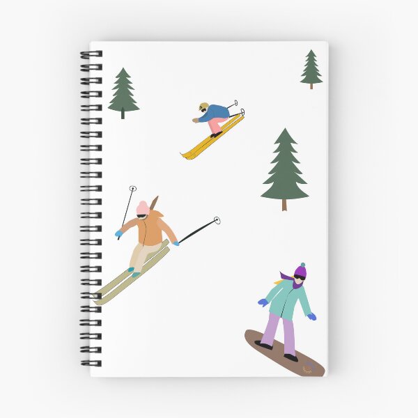 Item preview, happy skiers designed and sold by Carmelagaminde.