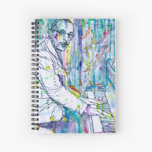 Item preview, IGOR STRAVINSKY - watercolor portrait. 5 designed and sold by lautir.