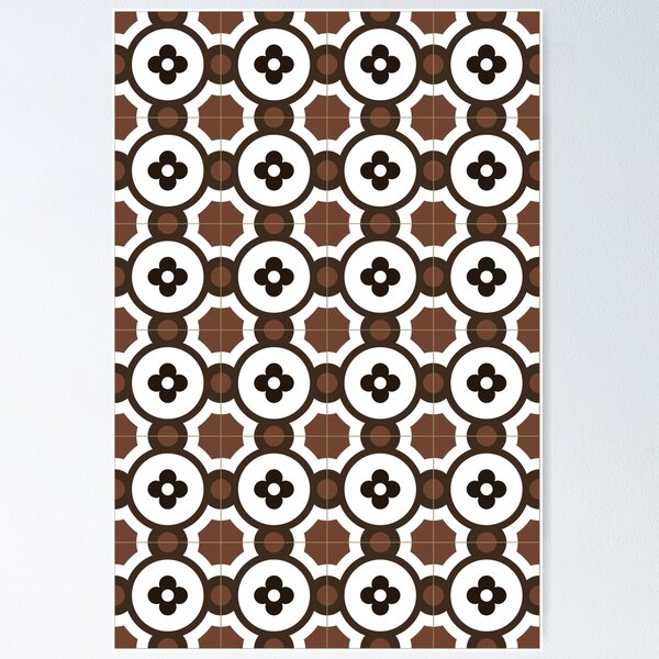 Item preview, Geometric circles tile pattern designed and sold by arkantus.
