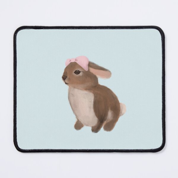 Item preview, bunny bow designed and sold by adequatedesigns.