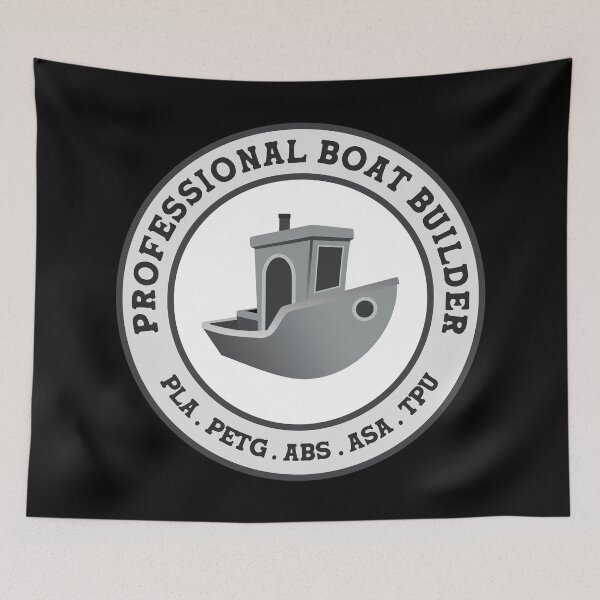 Item preview, 3D Printing Benchy Professional Boat Builder designed and sold by BRU Design.
