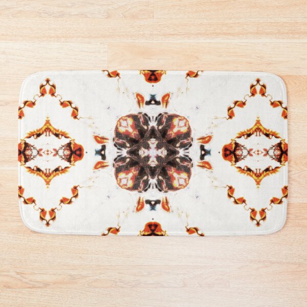Item preview,  FUNNY RICH EARTHY  ABSTRACT SYMETRIC GEOMETRIC PATTERN  / OFF-WHITE COLOR INTIMATE COLLECTION(4).  designed and sold by Ralek.
