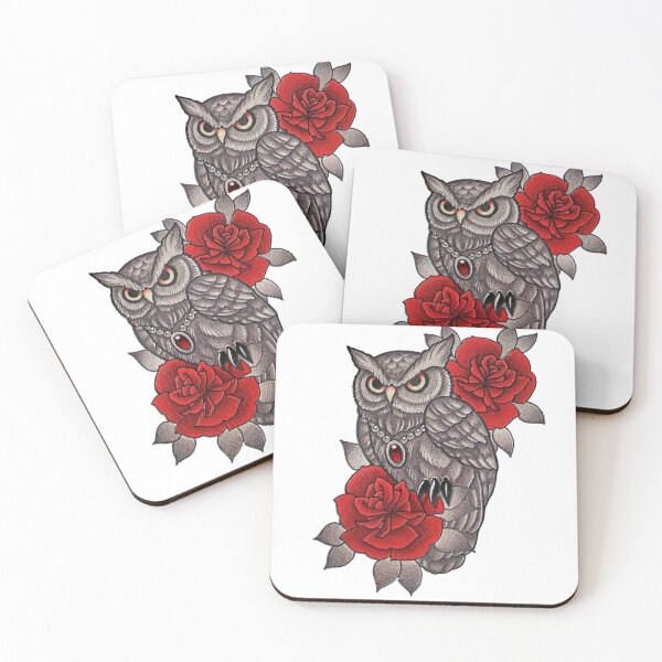 Item preview, Hedwig Owl Flower Sticker designed and sold by caiahs.