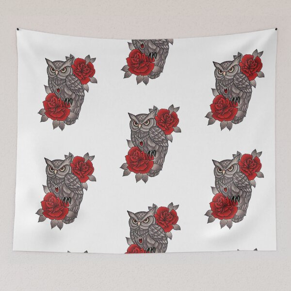 Item preview, Hedwig Owl Flower Sticker designed and sold by caiahs.