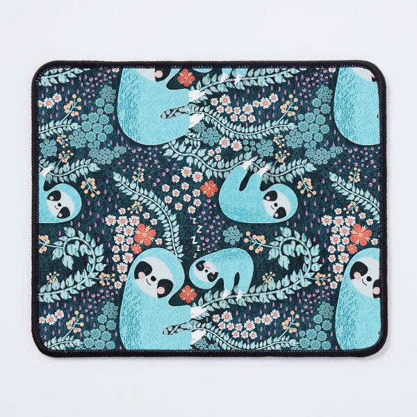 Item preview, Blue Sloth Family Floral designed and sold by VickyCloset.