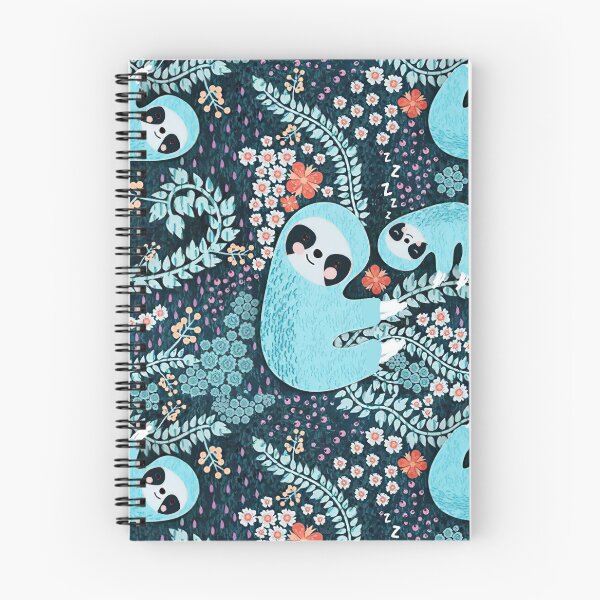 Item preview, Blue Sloth Family Floral designed and sold by VickyCloset.