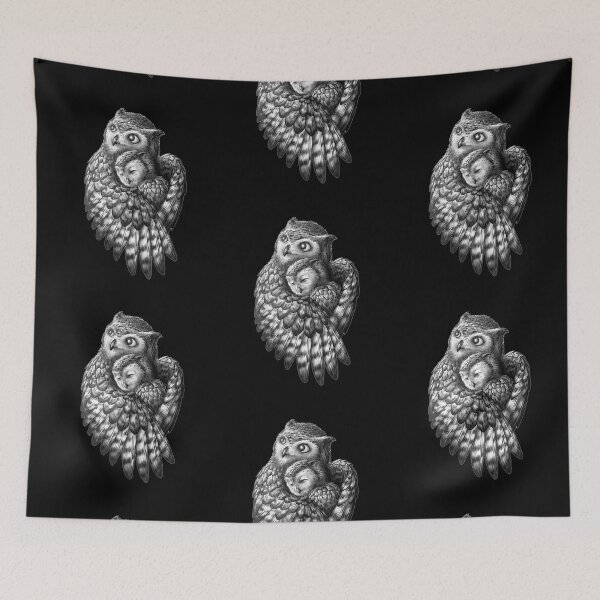 Item preview, Hedwig Owl Mother Hug Son Sticker designed and sold by caiahs.