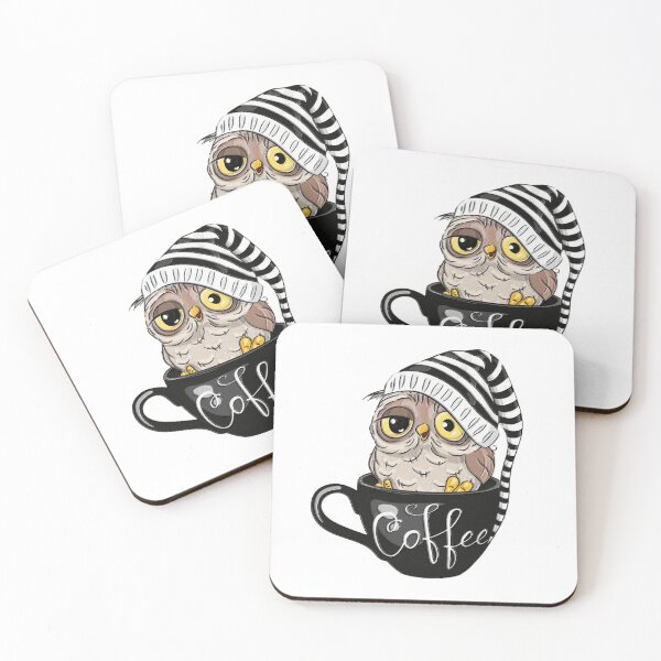 Item preview, Hedwig Owl Coffee Tshirt designed and sold by caiahs.