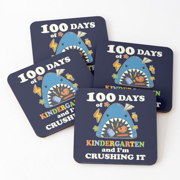 Item preview, 100 Days of Kindergarten designed and sold by GrimButterfly.