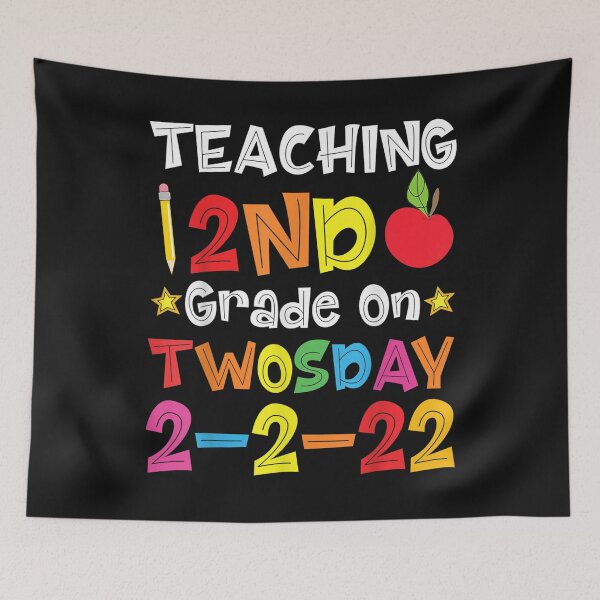 Item preview, Teaching 2nd Grade On Twosday 2nd February 2022 2-2-22 T-Shirt designed and sold by Chambers-Avara.
