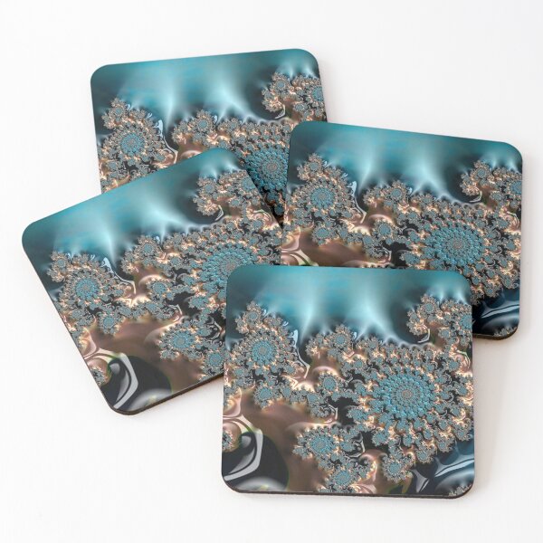 Item preview, Teal and Copper Whisper designed and sold by Elisabeth Lucas.