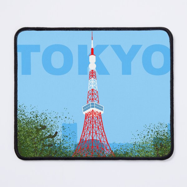 Item preview, Tokyo Tower (Day, TOKYO) designed and sold by MrKShirts.