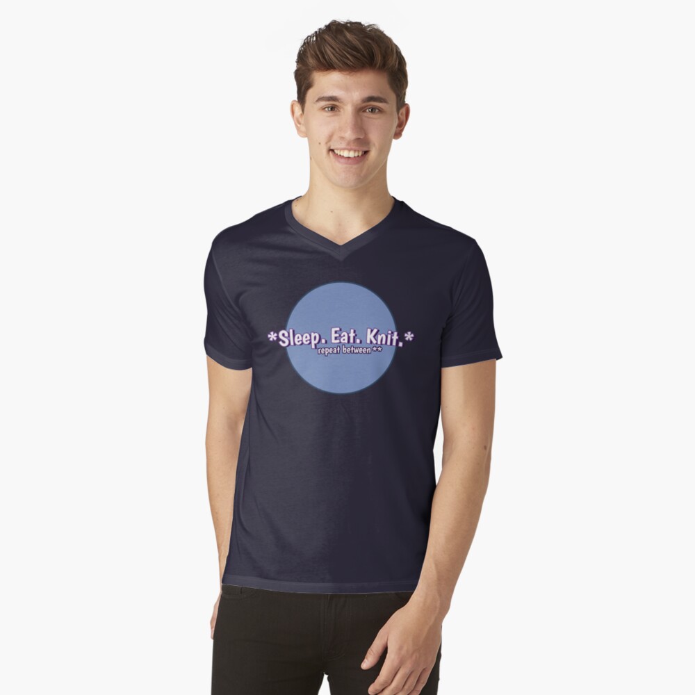 Item preview, V-Neck T-Shirt designed and sold by thisgalknows.