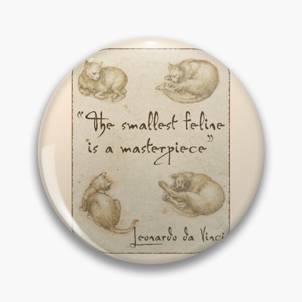 Item preview, Leonardo Da Vinci Cats designed and sold by eldram.