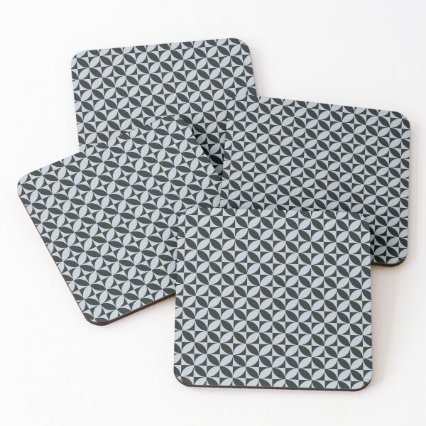 Item preview, Geometric checkered Portugal tile pattern designed and sold by arkantus.
