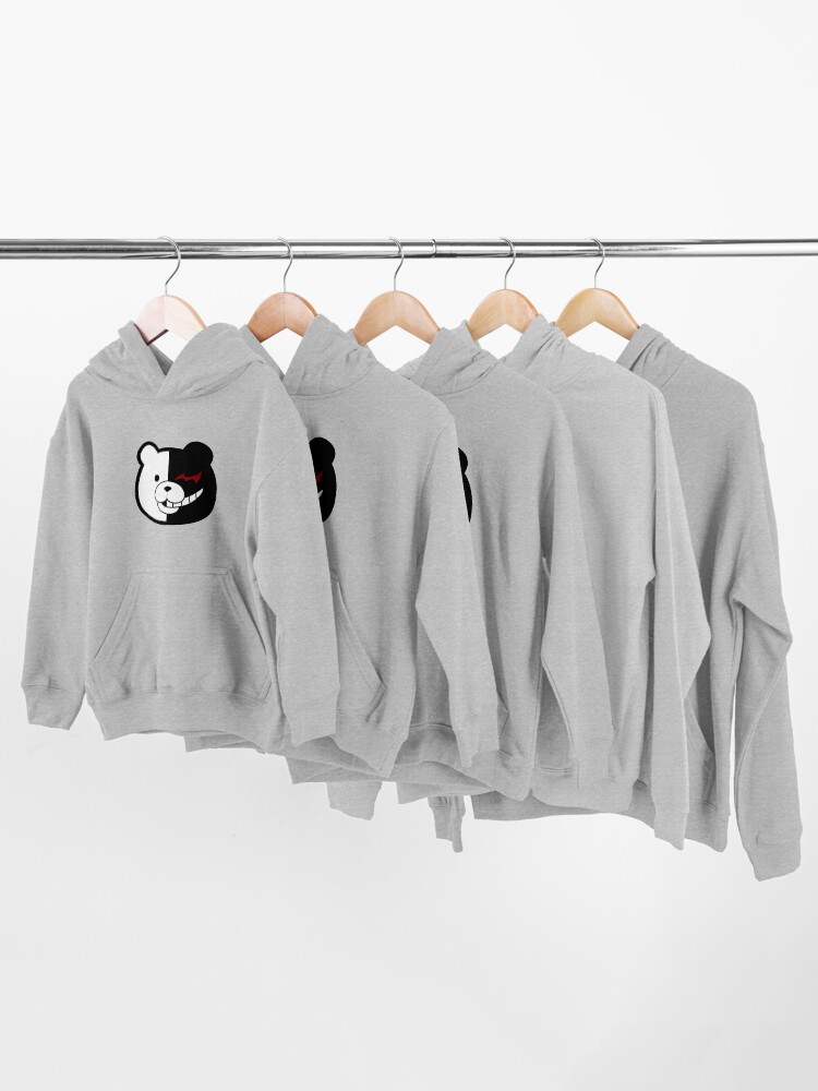 Alternate view of Monokuma!! Kids Pullover Hoodie
