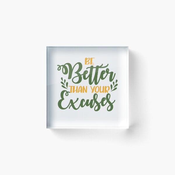 Item preview, No Excuse designed and sold by AnisosPteron.