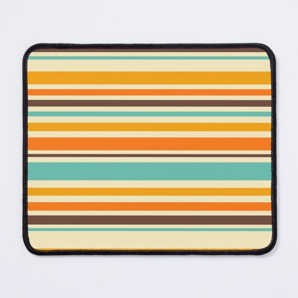 Item preview, Groovy Retro 70s Stripes Geometric Pattern designed and sold by trajeado14.