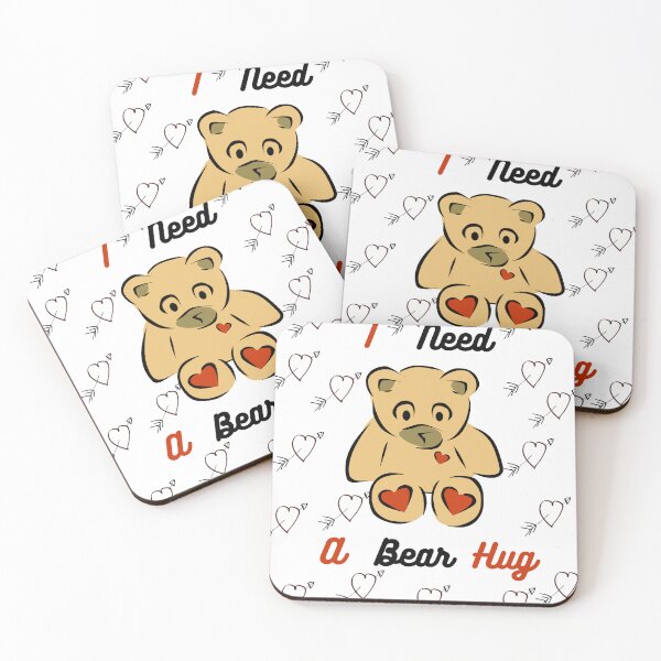 Item preview, I Need A Bear Hug For Valentines  designed and sold by SamXDesigns.