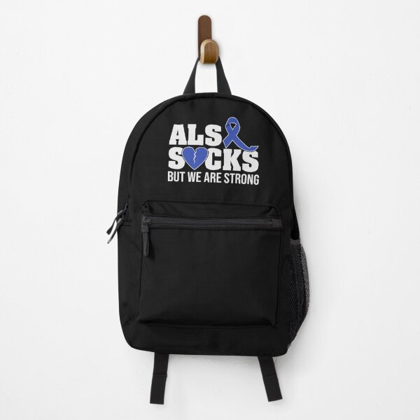 Item preview, ALS SUCKS but we are strong ALS Awareness broken heart T-Shirt designed and sold by Chambers-Avara.