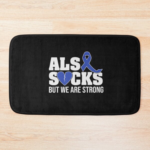 Item preview, ALS SUCKS but we are strong ALS Awareness broken heart T-Shirt designed and sold by Chambers-Avara.