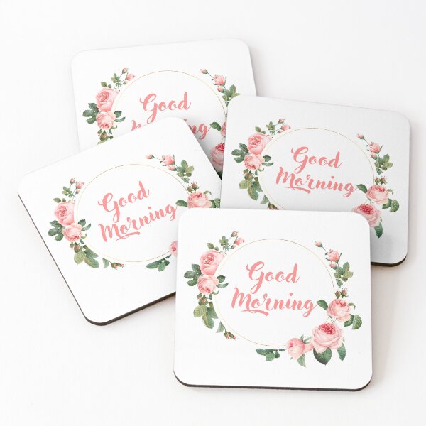 Item preview, Good morning floral roses designed and sold by angelisart.