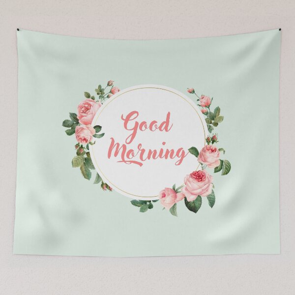 Item preview, Good morning floral roses designed and sold by angelisart.