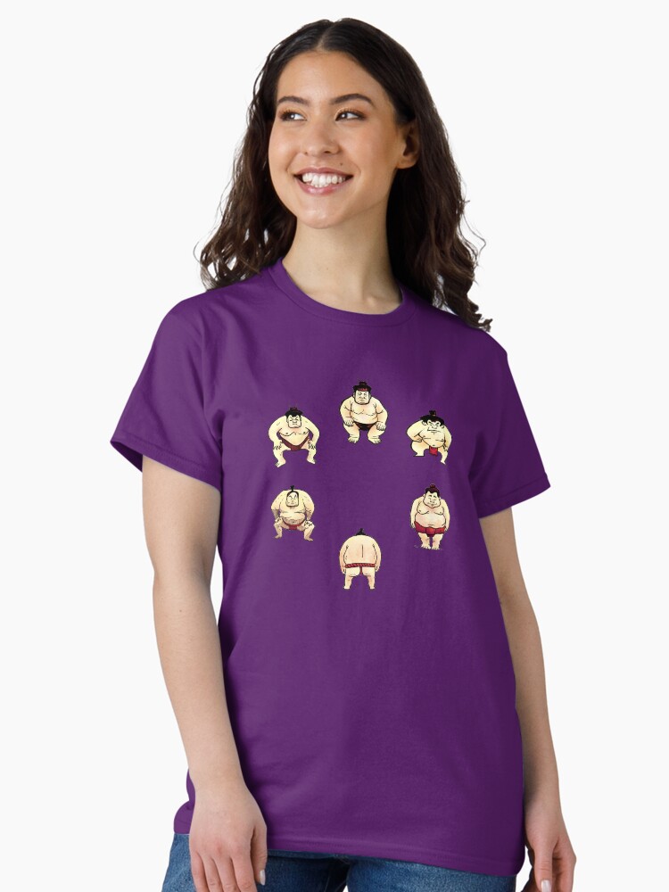 Thumbnail 2 of 7, Classic T-Shirt, Sumo Time designed and sold by strangethingsA.