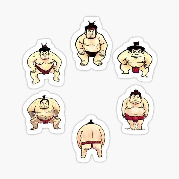 Sumo Time Sticker