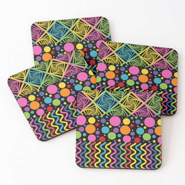 Item preview, Polka Dots - Zigzags - Geometric designed and sold by Ayesha Saleem.