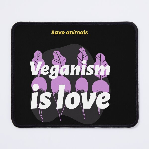 Item preview, Save Animals Veganism is Love  designed and sold by thejunkjack.