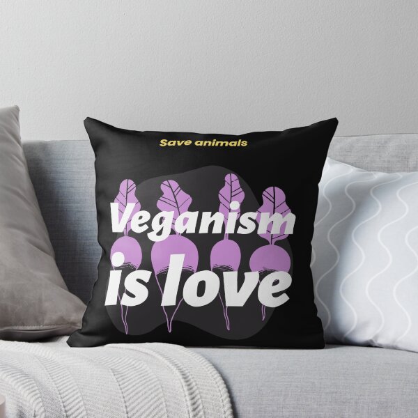 Item preview, Save Animals Veganism is Love  designed and sold by thejunkjack.