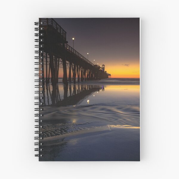 Item preview, Oceanside Pier Sunset Low Tide designed and sold by photosbyflood.