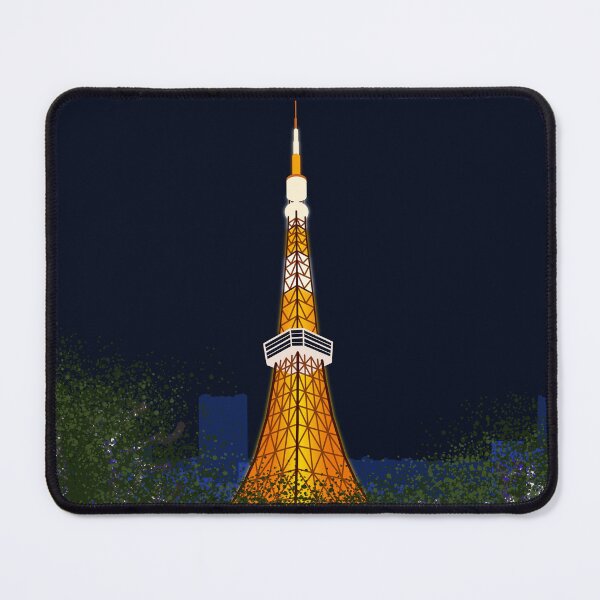 Item preview, Tokyo Tower (Night) designed and sold by MrKShirts.