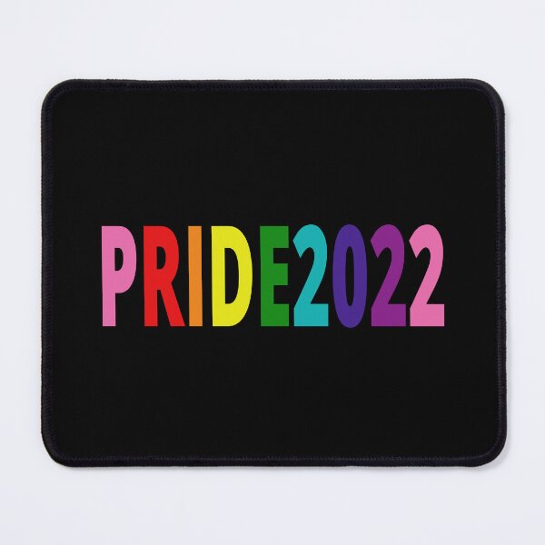 Item preview, Colorful LGBT Rainbow Flag Colors Typography Pride 2022 designed and sold by URSparklingShop.