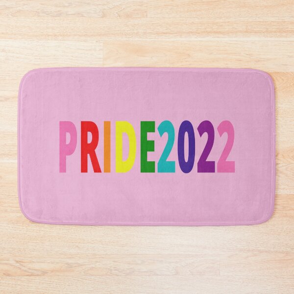 Item preview, Colorful LGBT Rainbow Flag Colors Typography Pride 2022 designed and sold by URSparklingShop.
