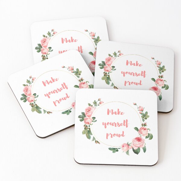 Item preview, Make yourself proud floral roses designed and sold by angelisart.