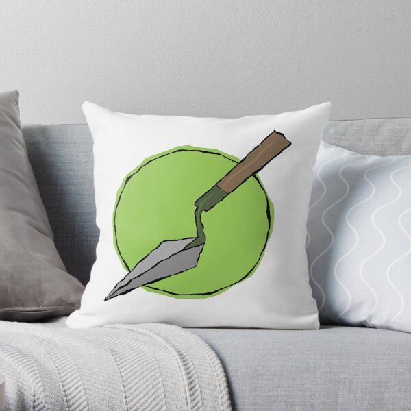 Archaeologist Trowel Basic Pillow 