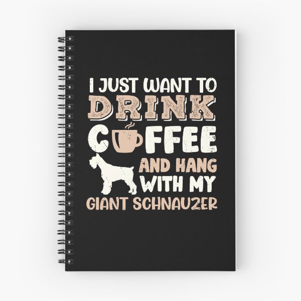 Item preview, Giant Schnauzer Dog Dad Mom And Drink Coffee designed and sold by rafaeltto.