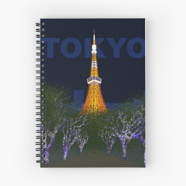 Item preview, Tokyo Tower (Night, TOKYO) designed and sold by MrKShirts.