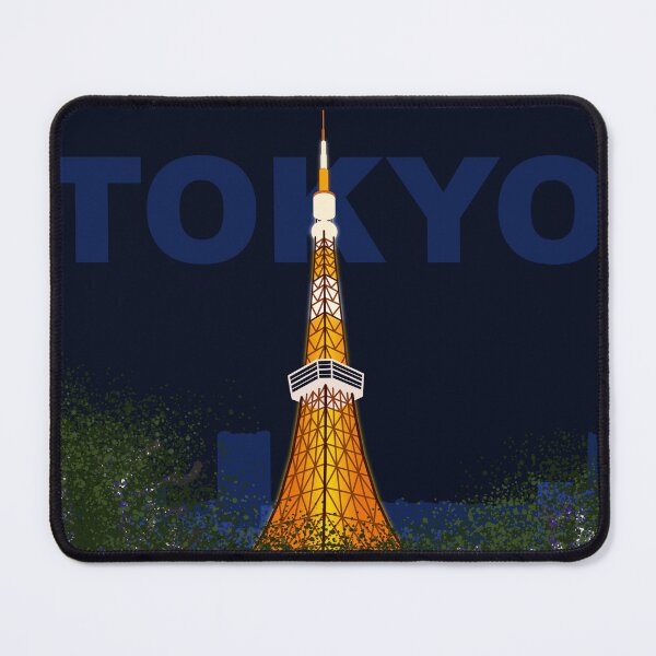 Item preview, Tokyo Tower (Night, TOKYO) designed and sold by MrKShirts.