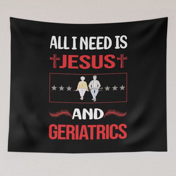 Item preview, Funny Jesus Geriatrics Geriatric Geriatrician designed and sold by DougPoulos.