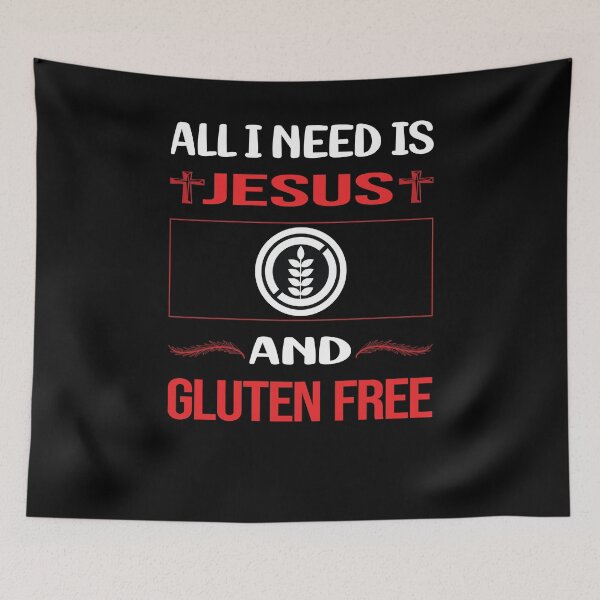Artikelvorschau, Lustiger Jesus glutenfrei entworfen und verkauft von DougPoulos.