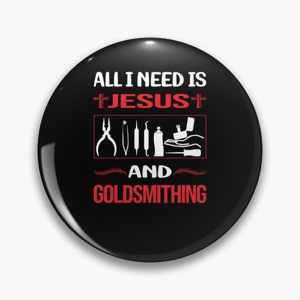Item preview, Funny Jesus Goldsmithing Goldsmith designed and sold by DougPoulos.