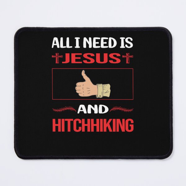 Item preview, Funny Jesus Hitchhiking Hitchhiker designed and sold by DougPoulos.