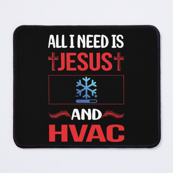 Item preview, Funny Jesus HVAC designed and sold by DougPoulos.